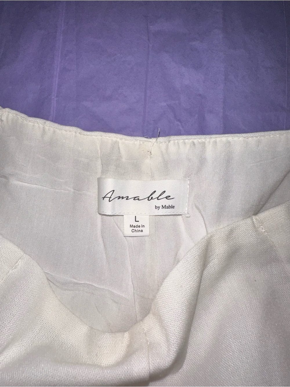 Amable by Mable Embroidered Scallop Shorts - Picture 7 of 7